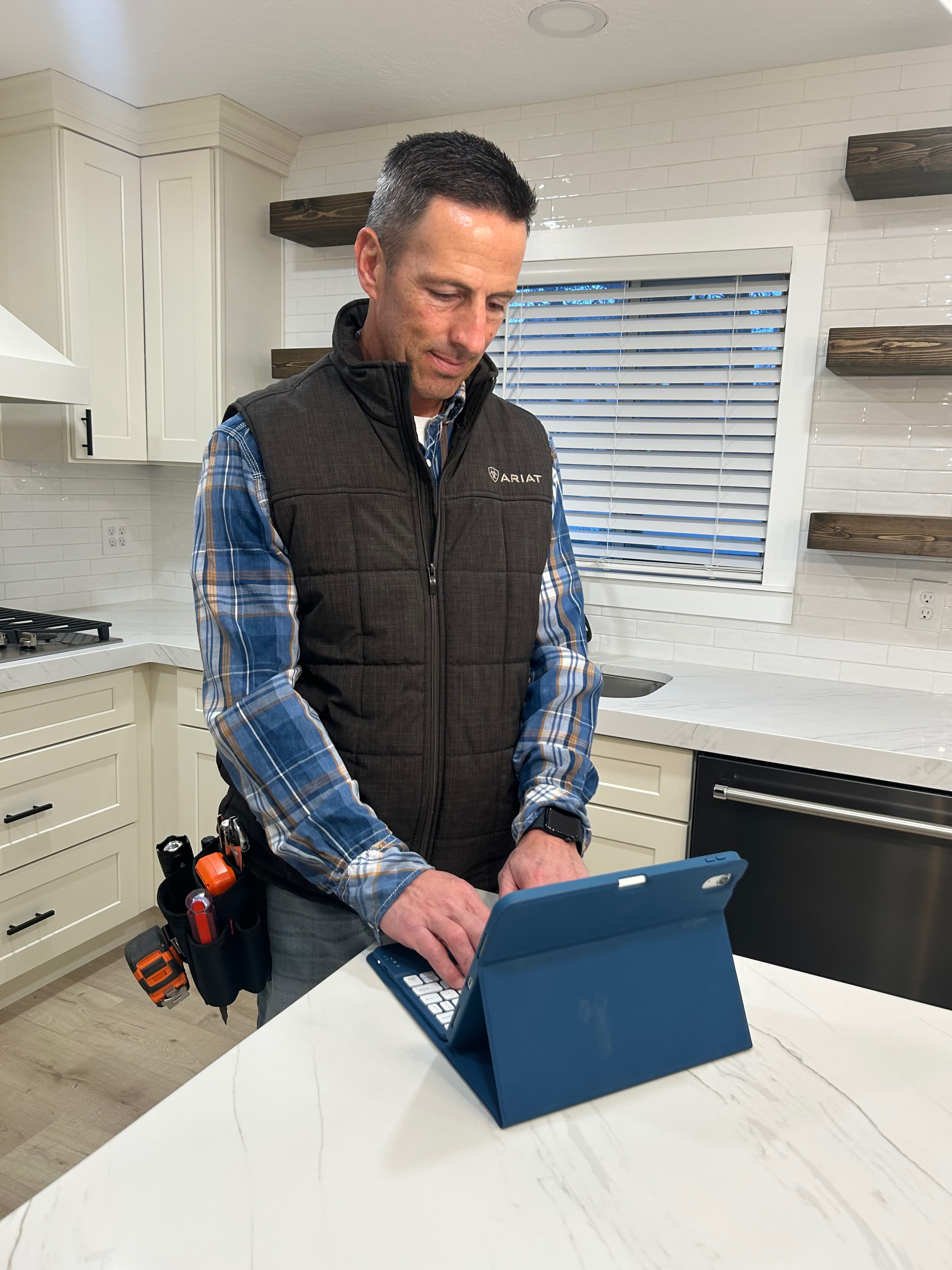 Mat Blockovich at work